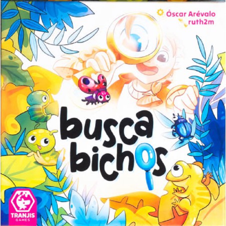 Busca Bichos juego de mesa infantil de memoria y colores Tranjis Games