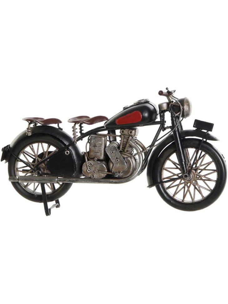 Réplica en metal de moto vintage