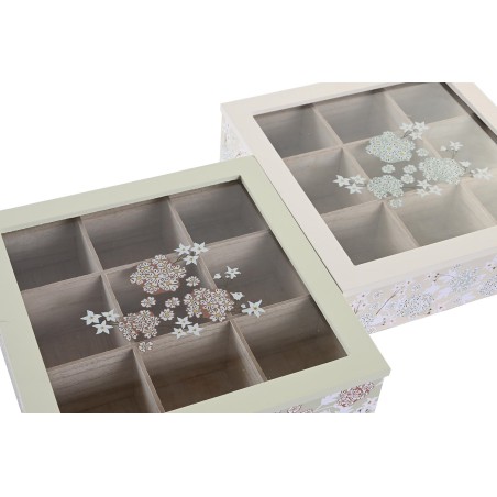 Caja de infusiones en dos colores surtidos (precio por unidad)