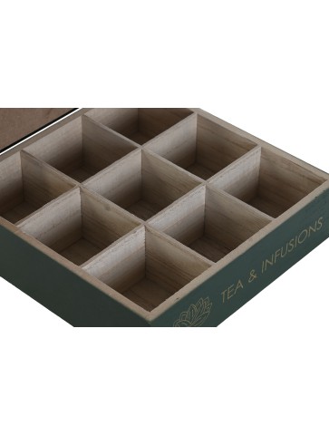 Caja de infusiones fabricado en MDF