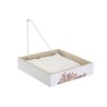 Servilletero de MDF y Metal con Diseño de Casitas (precio por unidad)