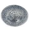 Plato de Incienso de Aluminio | Elegancia y Funcionalidad | Medidas 11,50 x 11,50 x 1 cm | Peso 95 g
