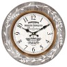 Reloj de Pared 34 cm de MDF | Estilo Moderno | Medidas 34 x 4 x 34 cm | Peso 415 g