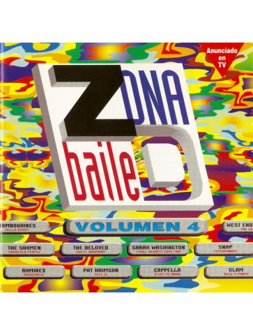Cassette de Música: Zona D Baile Volumen 4