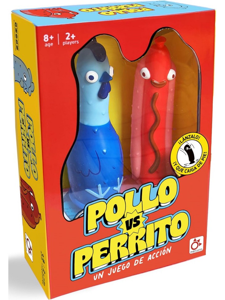 Juego de Mesa POLLO vs PERRITO