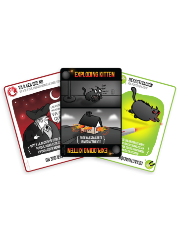 Exploding Kittens Edición 2 Jugadores