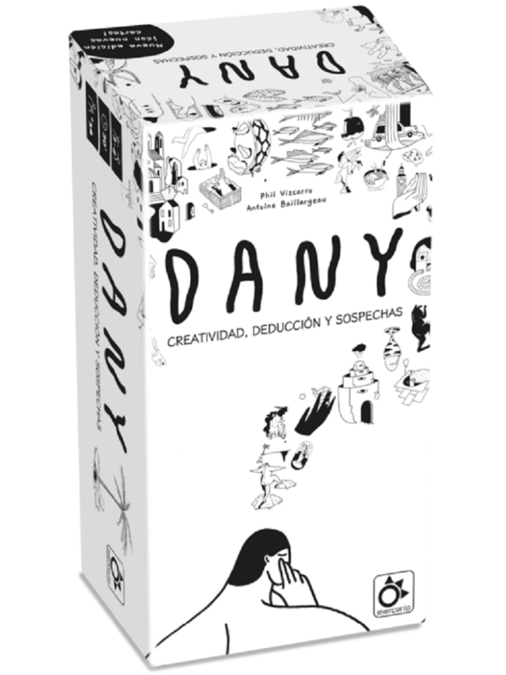 DANY juego de mesa deducción creatividad 3-8 jugadores