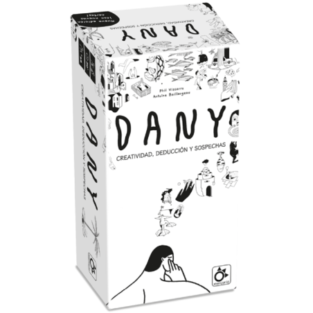 DANY juego de mesa deducción creatividad 3-8 jugadores