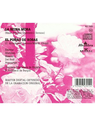 CD Zarzuela La Reina Mora-trasera