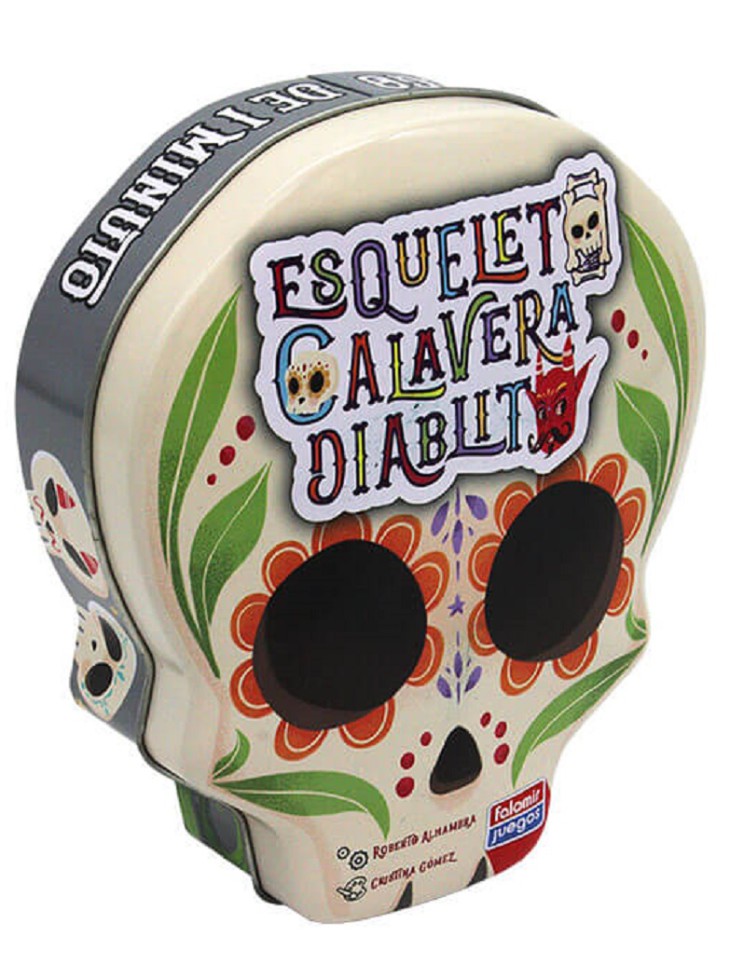 Esqueleto Calavera Diablito Falomir juego de mesa cartas