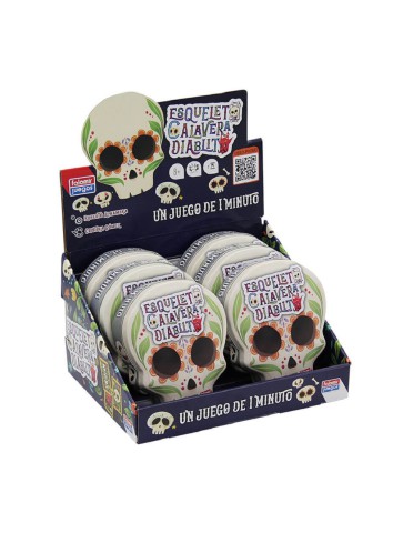 Esqueleto Calavera Diablito - Juego de Mesa Falomir Familiar