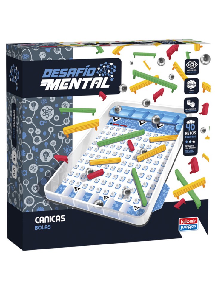 Canicas Desafío Mental juego de mesa lógica visión espacial