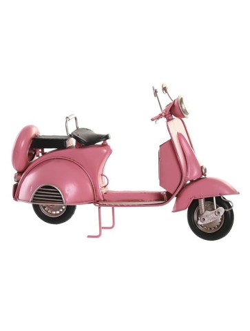 Replica de Moto Vespa en metal -rosa