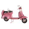 Replica de Moto Vespa en metal -rosa