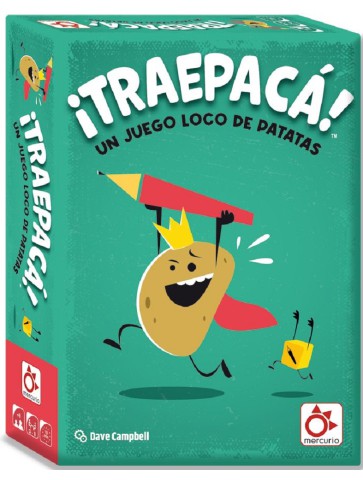 Traepacá Rápido juego de mesa familiar velocidad y diversión