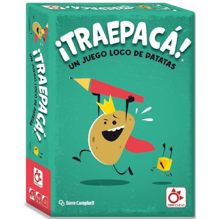 Traepacá Rápido juego de mesa familiar velocidad y diversión
