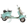 1 uds Replica de Moto Vespa en metal -Color surtido- medidas 26X10X16cm....