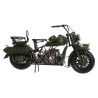 1 uds Replica de Moto en metal -Color surtido- medidas 34X12X17cm