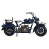 1 uds Replica de Moto en metal -Color surtido- medidas 34X12X17cm.