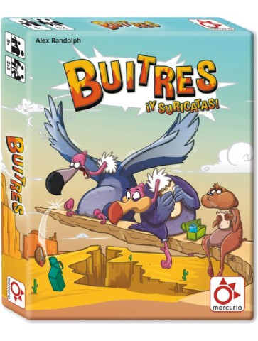Buitres y Suricatas juego de mesa cartas estrategia Alex Randolph