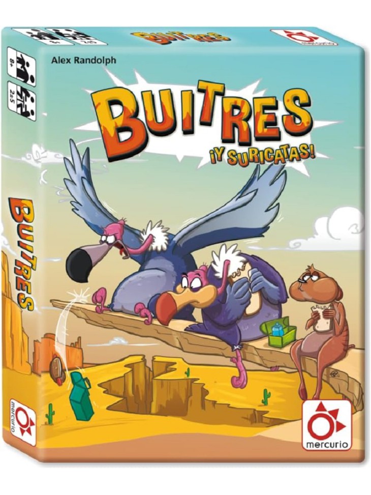 Buitres y Suricatas juego de mesa cartas estrategia Alex Randolph