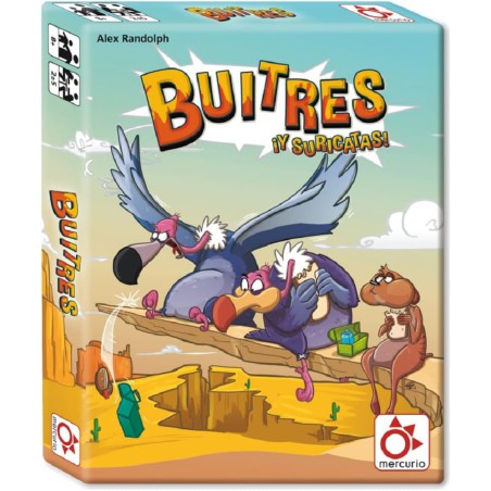Buitres y Suricatas juego de mesa cartas estrategia Alex Randolph