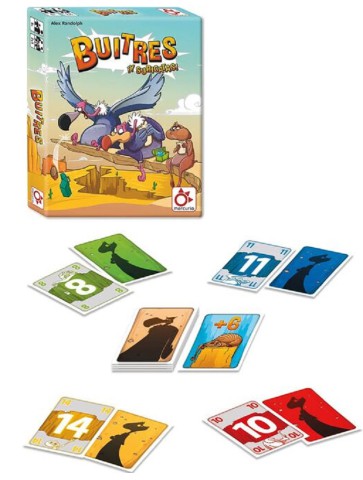 Buitres y Suricatas juego de mesa cartas estrategia Alex Randolph