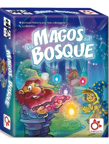 Los Magos del Bosque juego de mesa infantil cartas brujas