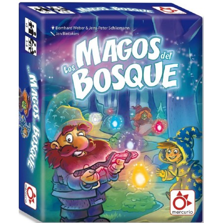Los Magos del Bosque juego de mesa infantil cartas brujas
