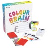 Colour Brain juego de preguntas con cartas de colores vibrantes