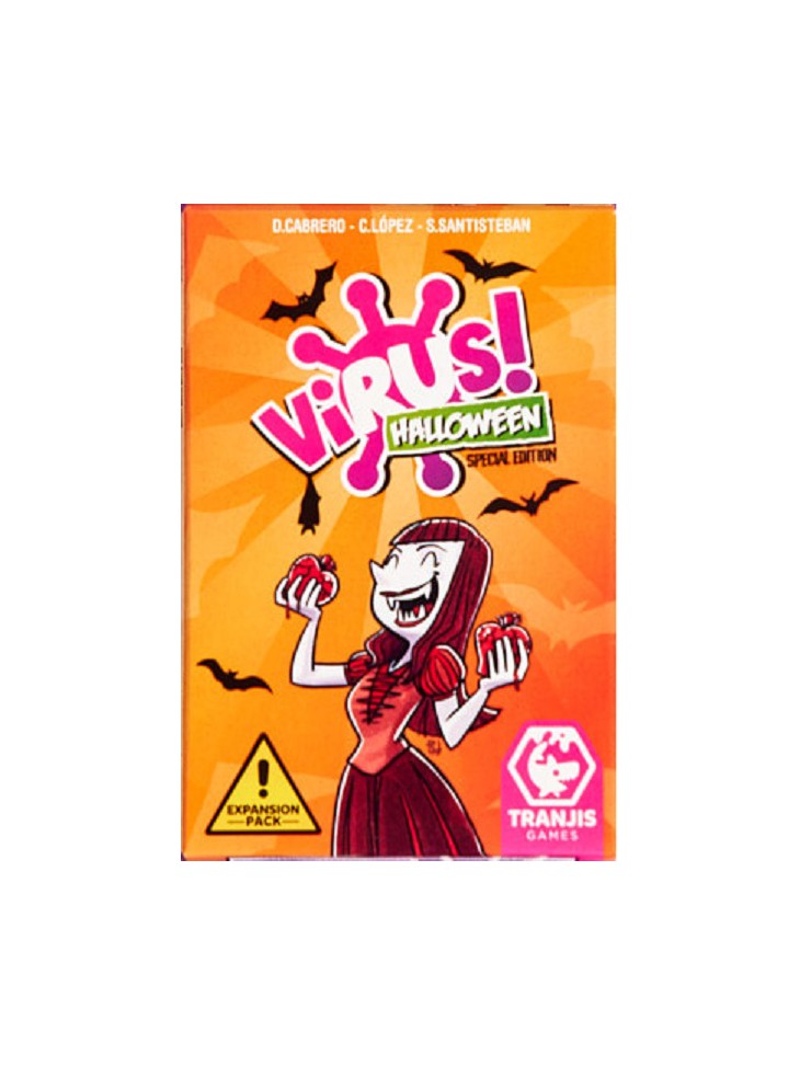 Virus Halloween expansión juego de cartas requiere juego base