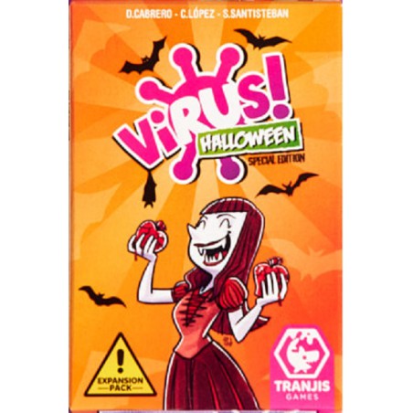 Virus Halloween expansión juego de cartas requiere juego base
