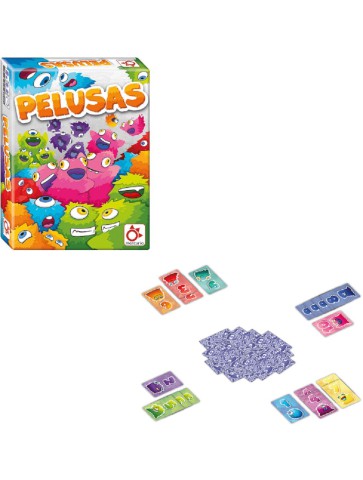 Pelusas juego de cartas familiar 2-6 jugadores 110 cartas