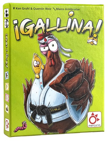 ¡Gallina! juego de mesa familiar de cartas y estrategia