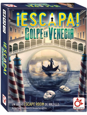 Golpe en Venecia juego de mesa cooperativo de robos y estrategia