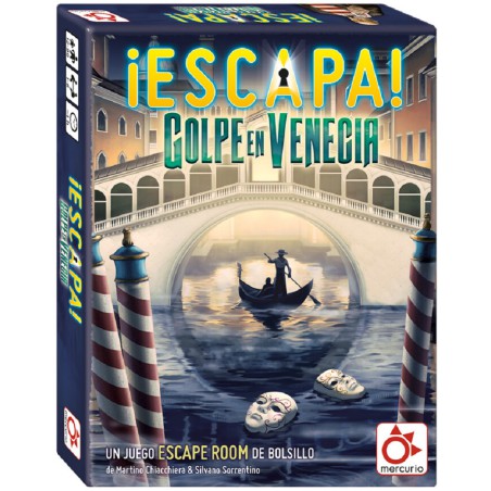 Golpe en Venecia juego de mesa cooperativo de robos y estrategia
