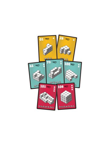 Cayro Click Clack Cube, juego de habilidad y estructuras para 1 jugador
