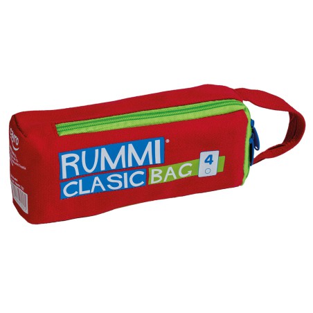 Cayro Rummi Travel, juego de mesa de estrategia portátil para 2 a 4 jugadores