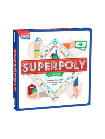 Superpoly Falomir juego de mesa propiedades clásico
