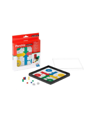 Parchís magnético juego de mesa portátil viaje tablero