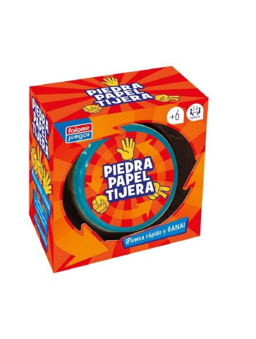 Piedra, Papel o Tijera juego de mesa multicolor para toda la familia