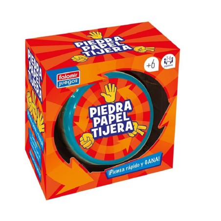 Piedra, Papel o Tijera juego de mesa multicolor para toda la familia