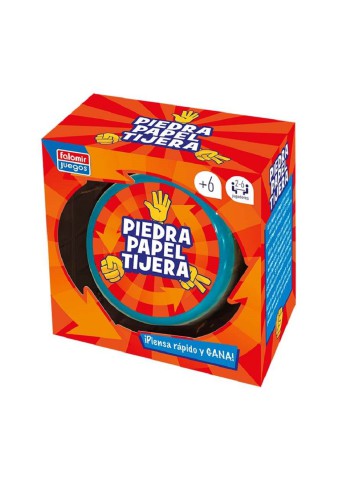 Piedra, Papel o Tijera juego de mesa multicolor para toda la familia