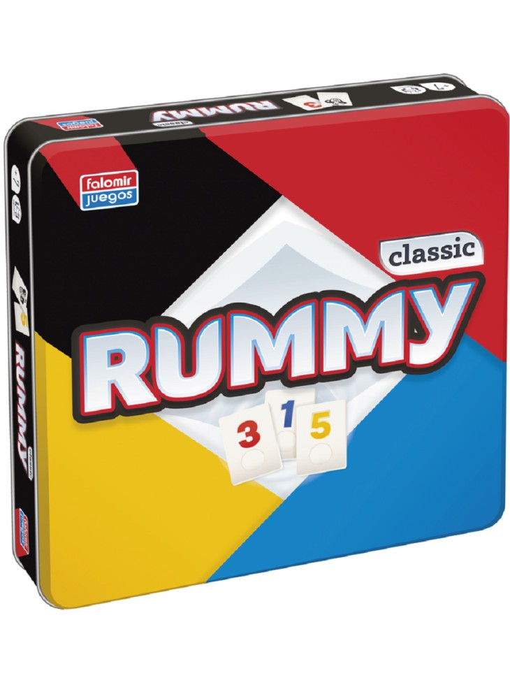 Rummy Classic juego de mesa números fichas estrategia