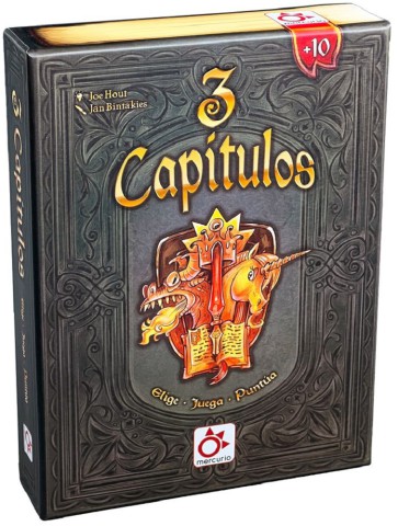 3 Capítulos juego de cartas familiar 2-6 jugadores ilustraciones cuentos