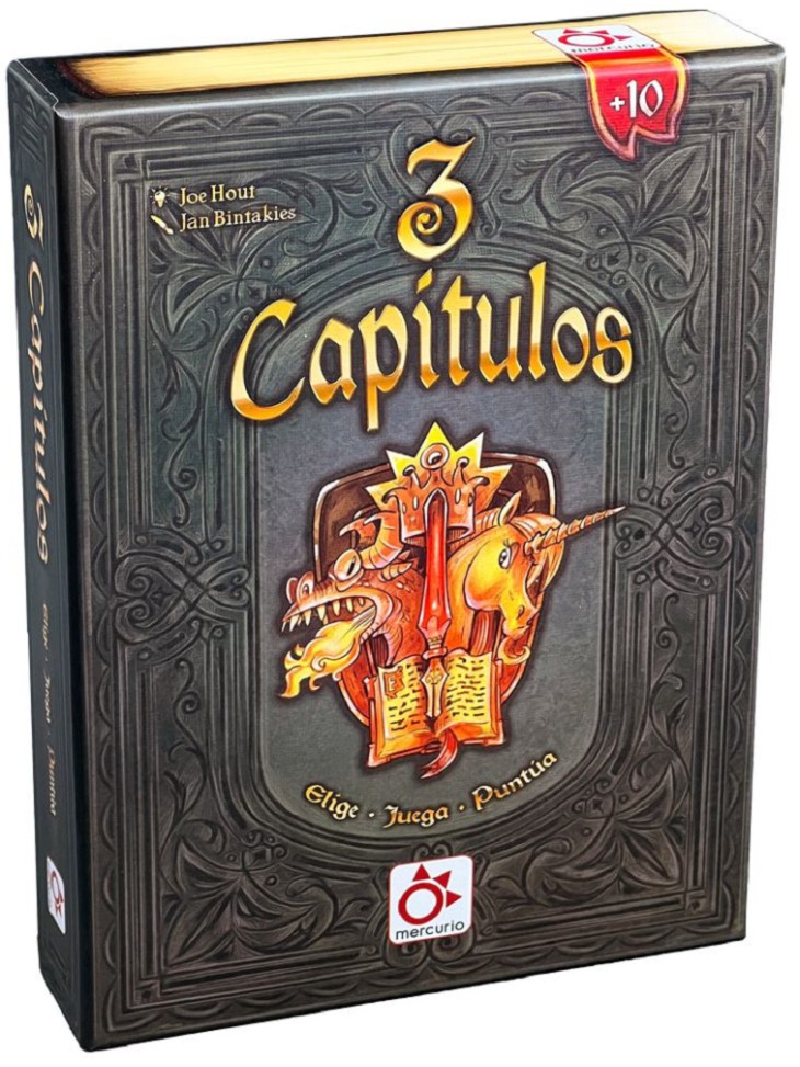 3 Capítulos juego de cartas familiar 2-6 jugadores ilustraciones cuentos
