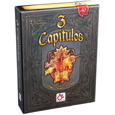 3 Capítulos juego de cartas familiar 2-6 jugadores ilustraciones cuentos