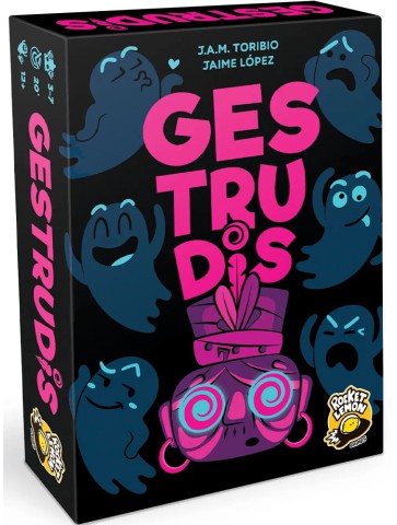 Gestrudis juego de mesa mímica fantasmas 3-8 jugadores