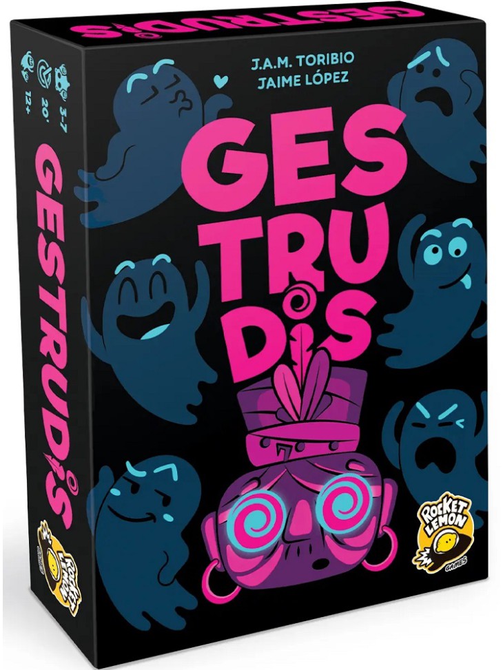 Gestrudis juego de mesa mímica fantasmas 3-8 jugadores