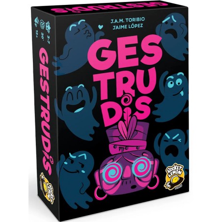 Gestrudis juego de mesa mímica fantasmas 3-8 jugadores